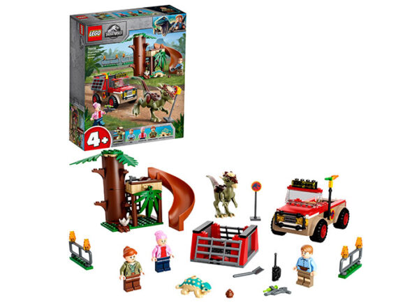 76939-jurassic-lego LEGO Jurassic World - Evadarea Dinozaurului Stygimoloch 76939, 129 piese