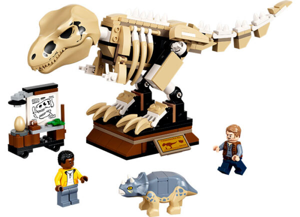 LEGO Jurassic World - Expozitia de fosile de T. Rex 76940, 198 piese
