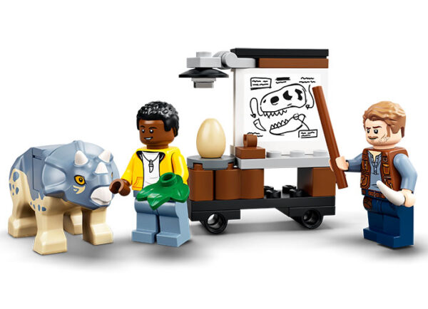 LEGO Jurassic World - Expozitia de fosile de T. Rex 76940, 198 piese
