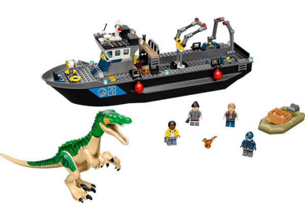 76942-jurassic-lego-1 LEGO Jurassic World - Evadarea Baryonyx pe Vapor 76942, 308 piese