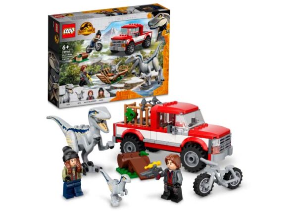 76946-lego-jurassic-world LEGO Jurassic World - Capturarea Velociraptorilor Blue si Beta 76946, 181 piese