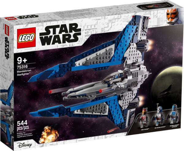 LEGO Star Wars - Starfighter Mandalorian 75316, 544 piese