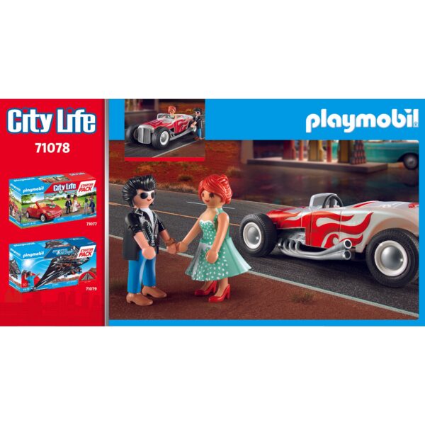 Playmobil - Set Masina De Curse - PM71078