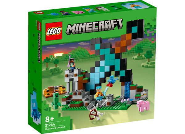 LEGO Minecraft - Avanpostul sabiei 21244, 427 piese