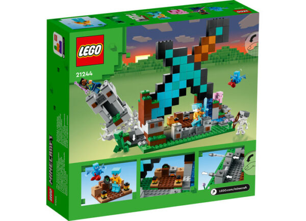 LEGO Minecraft - Avanpostul sabiei 21244, 427 piese