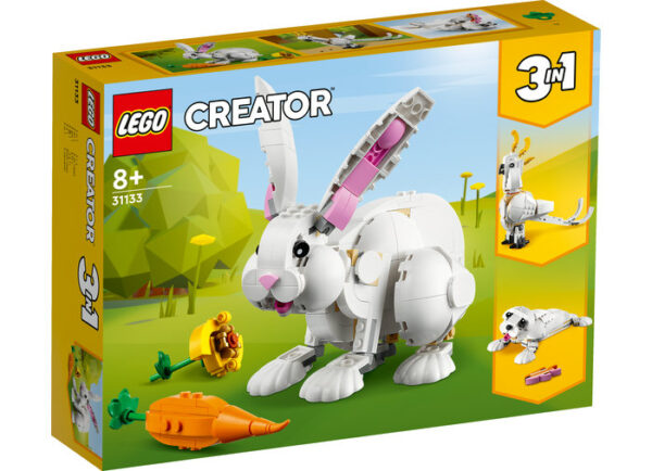 LEGO Creator - Iepure alb 31133, 258 piese