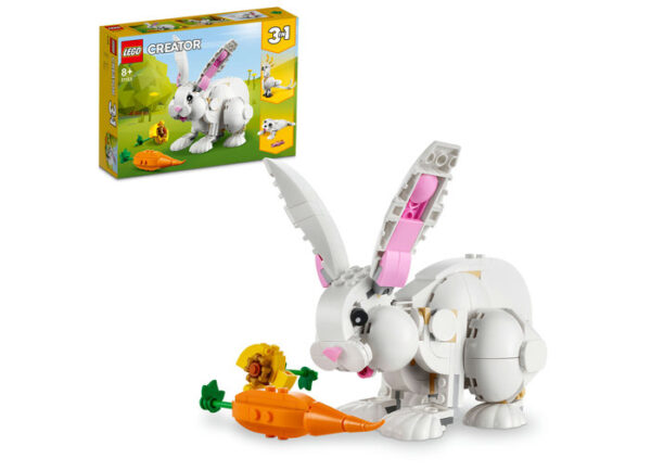 LEGO Creator - Iepure alb 31133, 258 piese