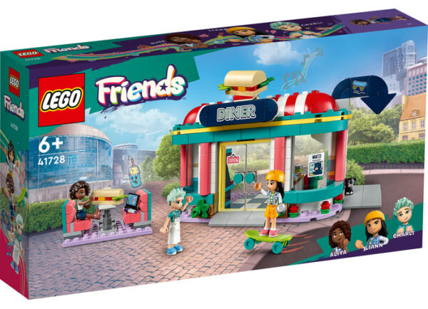 LEGO Friends - Restaurantul central din Heartlake 41728, 346 piese