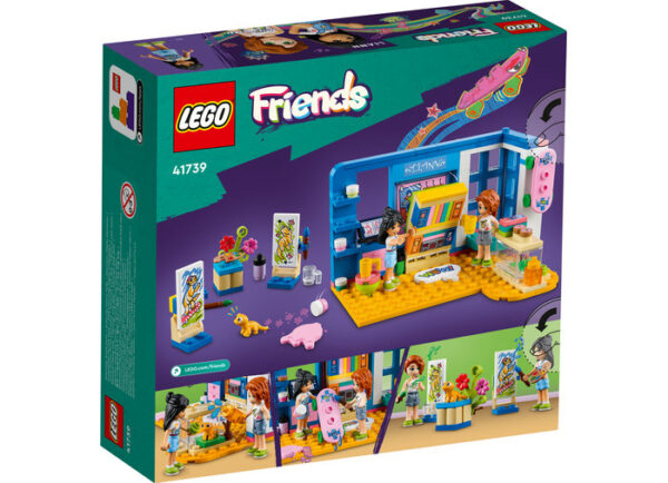 LEGO Friends - Camera lui Liann 41739, 204 piese