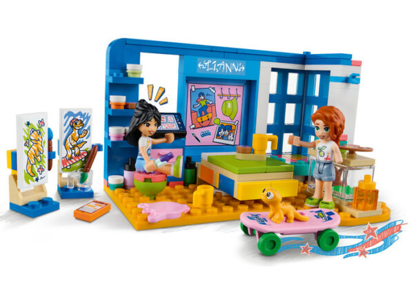 LEGO Friends - Camera lui Liann 41739, 204 piese