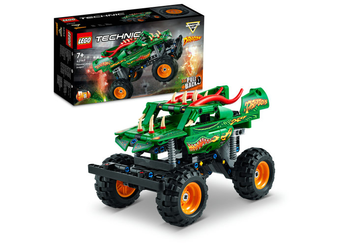 LEGO Technic - Monster Jam Dragon 42149, 217 piese