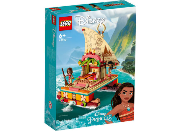 LEGO Disney - Catamaranul Moanei 43210, 321 piese