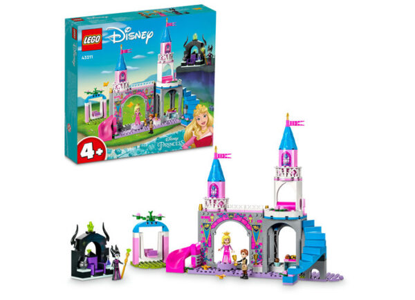 LEGO Disney - Castelul Aurorei 43211, 187 piese