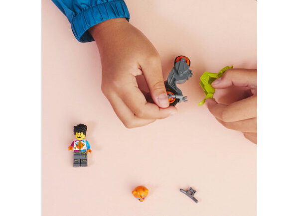 LEGO City - Motocicleta cascadorului urs 60356, 10 piese