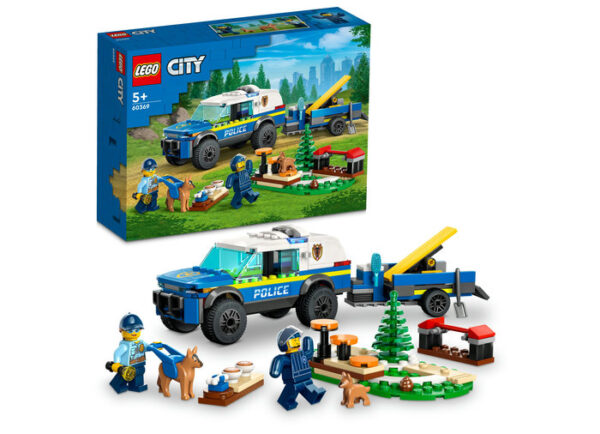 LEGO City - Antrenament canin al politiei 60369, 197 piese