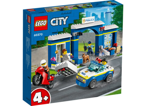 60370-lego-city-1 LEGO City - Urmarire la sectia de politie 60370, 172 piese