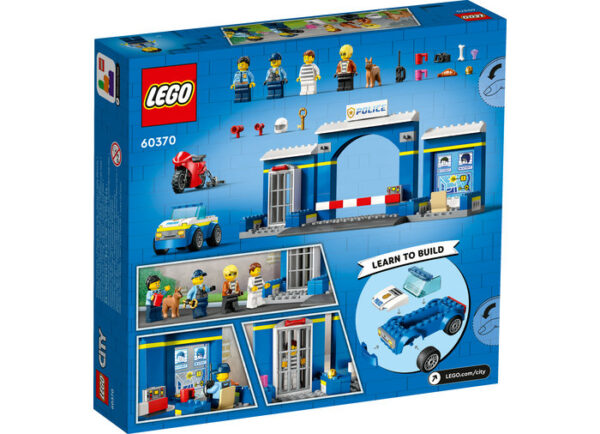 60370-lego-city-2 LEGO City - Urmarire la sectia de politie 60370, 172 piese