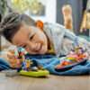 LEGO City - Barca de salvare a pompierilor 60373, 144 piese