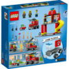 LEGO City - Statie si masina de pompieri 60375, 153 piese