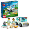 LEGO City - Ambulanta veterinara 60382, 58 piese