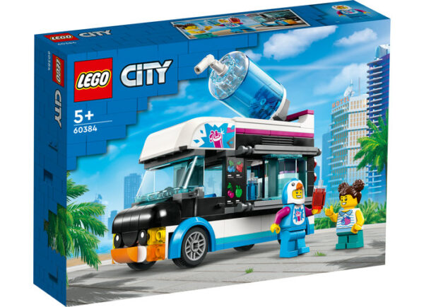 LEGO City - Camioneta-pinguin 60384, 194 piese