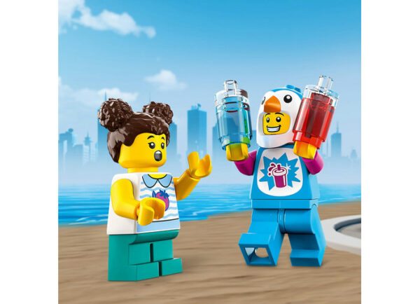 LEGO City - Camioneta-pinguin 60384, 194 piese