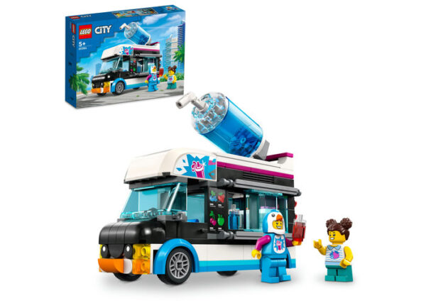 LEGO City - Camioneta-pinguin 60384, 194 piese
