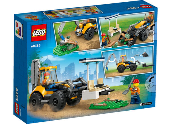 LEGO City - Excavator de constructii 60385, 148 piese