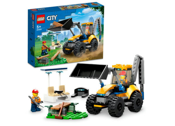 LEGO City - Excavator de constructii 60385, 148 piese