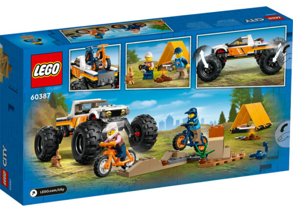LEGO City - 4x4 Off Roader 60387, 252 piese