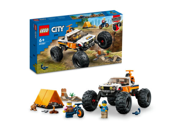 LEGO City - 4x4 Off Roader 60387, 252 piese
