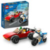 LEGO City - Urmarire pe motocicleta 60392, 59 piese