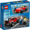 LEGO City - Urmarire pe motocicleta 60392, 59 piese