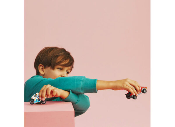 LEGO City - Urmarire pe motocicleta 60392, 59 piese