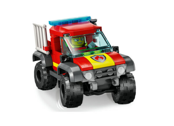 60393-lego-city-5 LEGO City - Masina de pompieri 4x4 60393, 97 piese