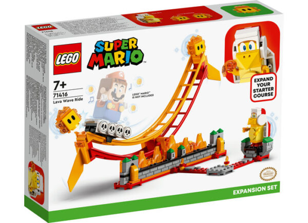 71416-lego-super-mario-1 LEGO Super Mario - Set de extindere - Valul de lava 71416, 218 piese
