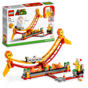 LEGO Super Mario - Set de extindere - Valul de lava 71416, 218 piese