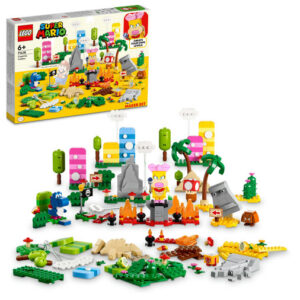 LEGO Super Mario - Kit creativ 71418, 588 piese