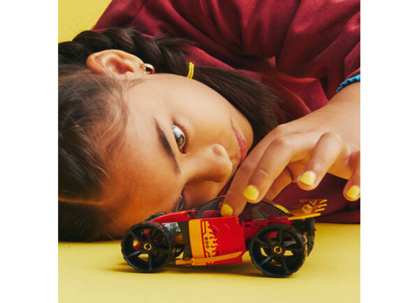 LEGO Ninjago - Ma?ina de curse EVO ninja a lui Kai 71780, 94 piese