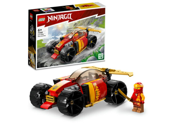LEGO Ninjago - Ma?ina de curse EVO ninja a lui Kai 71780, 94 piese
