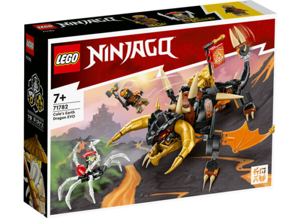 LEGO Ninjago - Dragonul de pamant EVO al lui Cole 71782, 285 piese