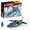 LEGO Ninjago - Avionul EVO al lui Jay 71784, 146 piese