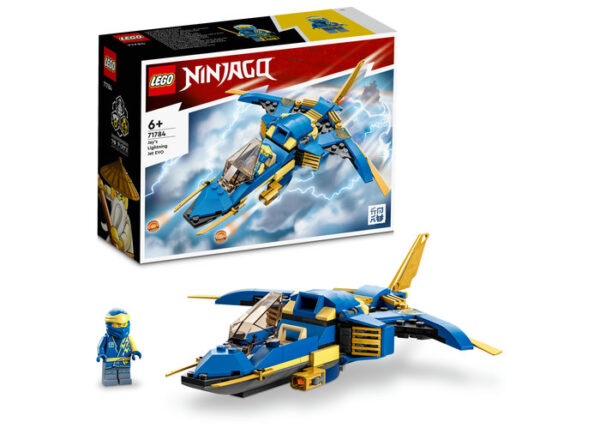 LEGO Ninjago - Avionul EVO al lui Jay 71784, 146 piese