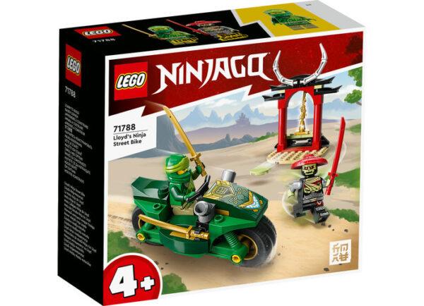 LEGO Ninjago - Motocicleta ninja a lui Lloyd 71788, 64 piese