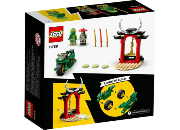 LEGO Ninjago - Motocicleta ninja a lui Lloyd 71788, 64 piese