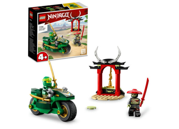 LEGO Ninjago - Motocicleta ninja a lui Lloyd 71788, 64 piese