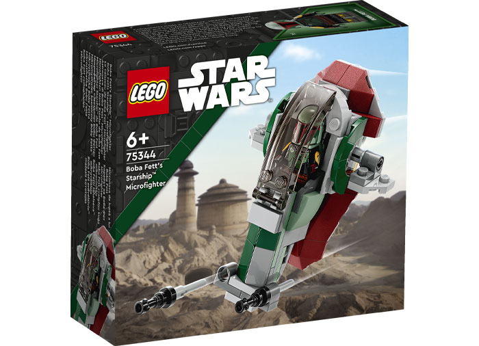 LEGO Star Wars - Micronava de lupta a lui Boba Fett 75344, 85 piese