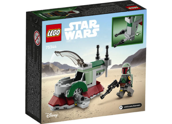 LEGO Star Wars - Micronava de lupta a lui Boba Fett 75344, 85 piese