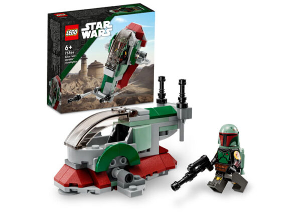 LEGO Star Wars - Micronava de lupta a lui Boba Fett 75344, 85 piese