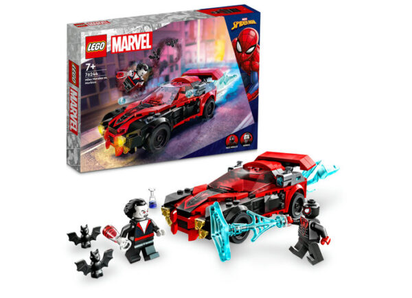 LEGO Marvel Super Heroes - Miles Morales vs. Morbius 76244, 220 piese